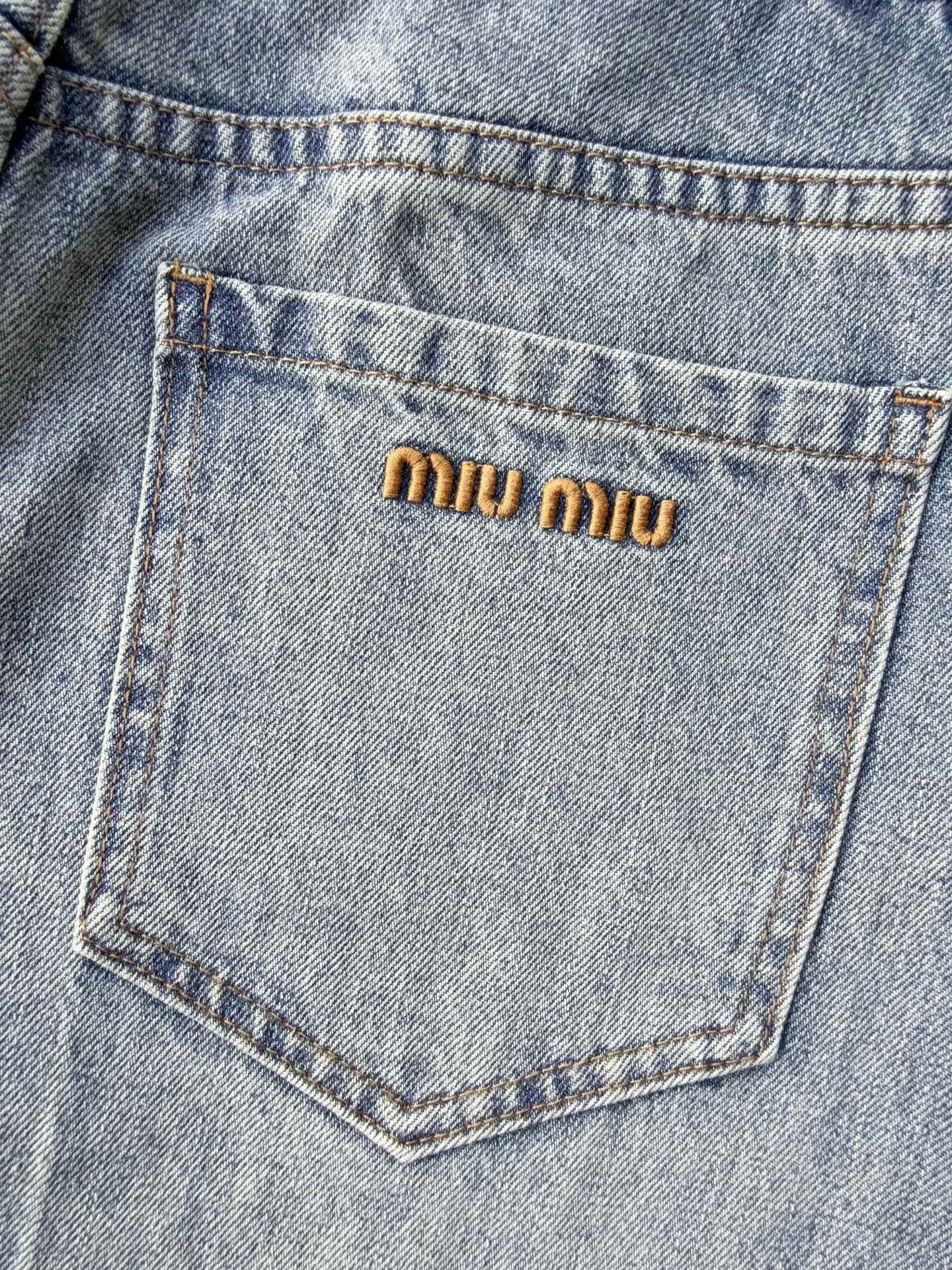 Miu Miu Long Jeans
