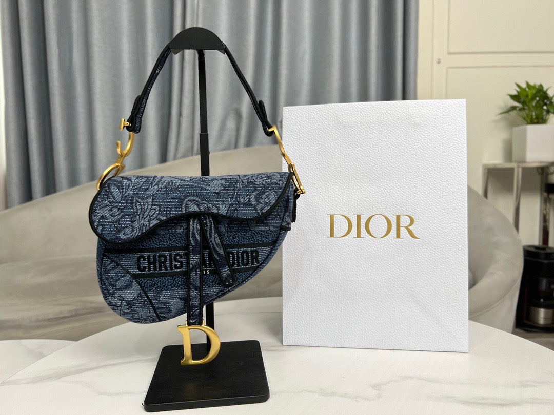 Bolsa de sillín Dior (25,5 cm)