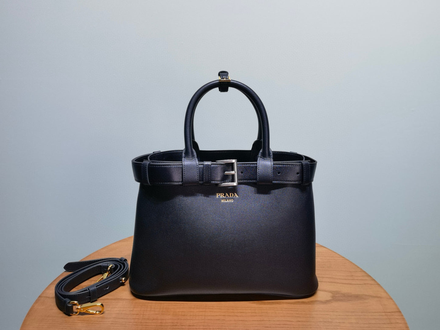 Prada Buckle Handbag