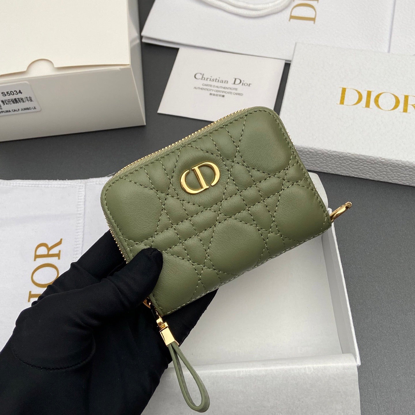 Dior Jolie Glycine Wallet
