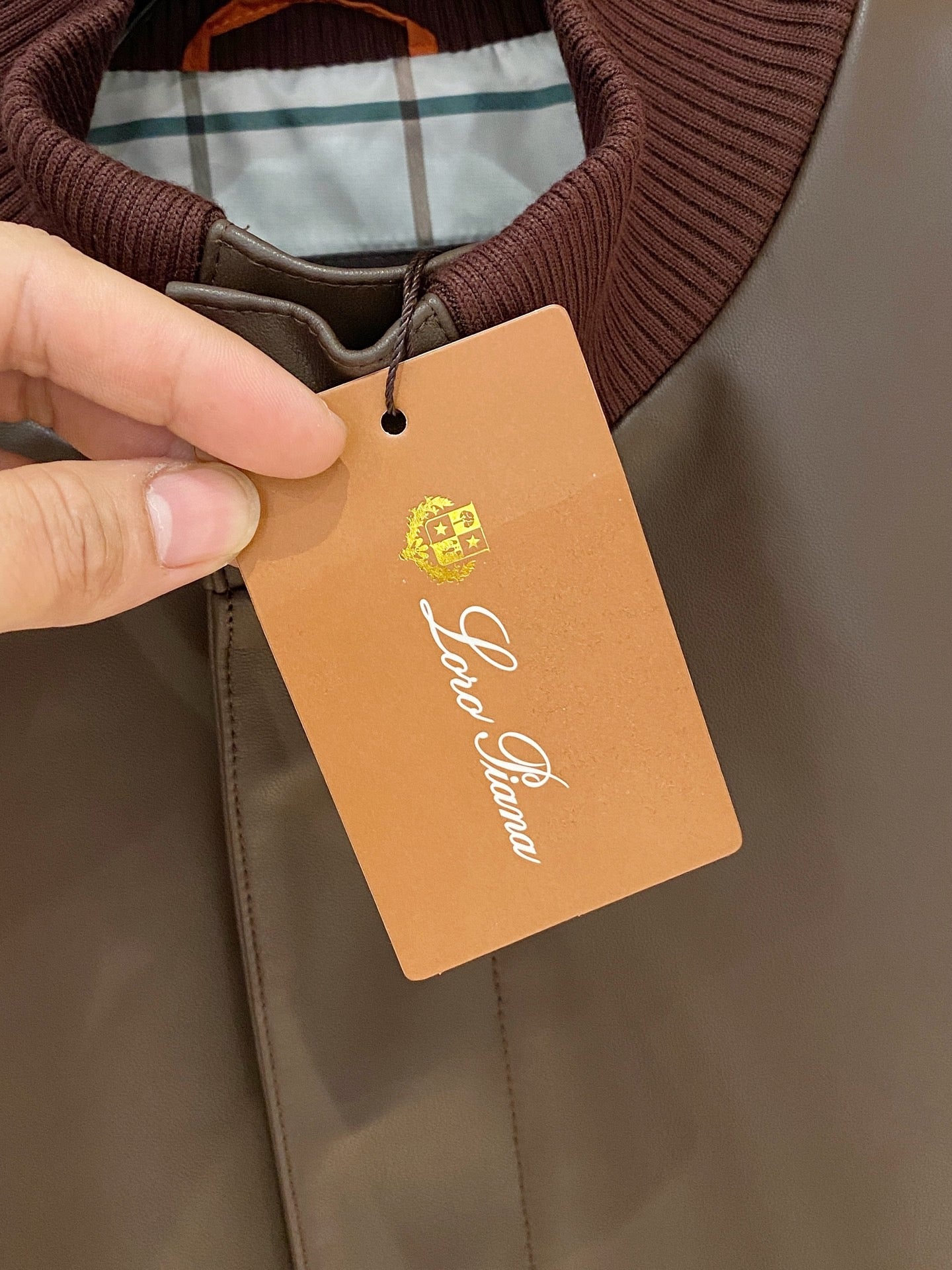 Loro Piana Leather Jacket