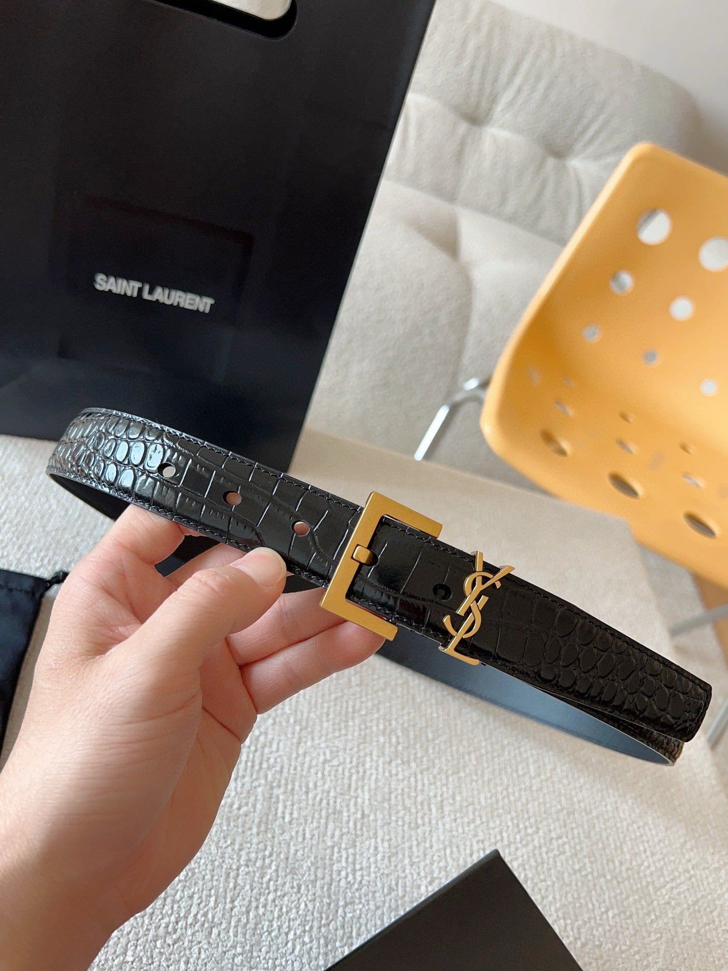 Saint Laurent Belt