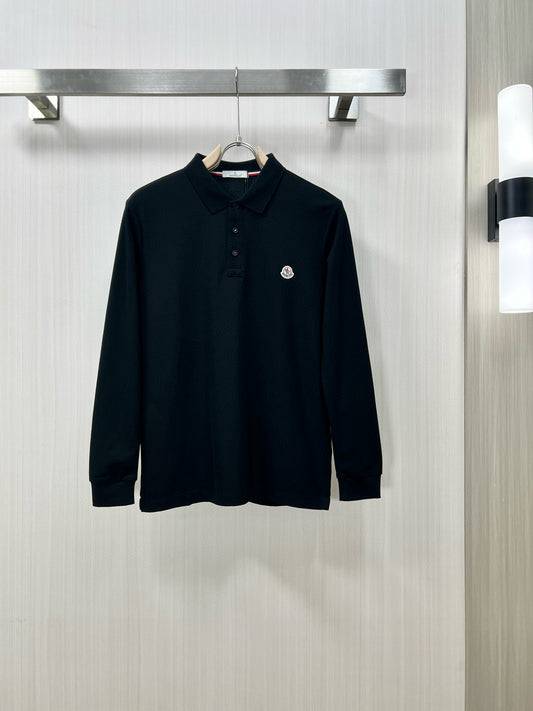 Moncler Long Sleeve Polo