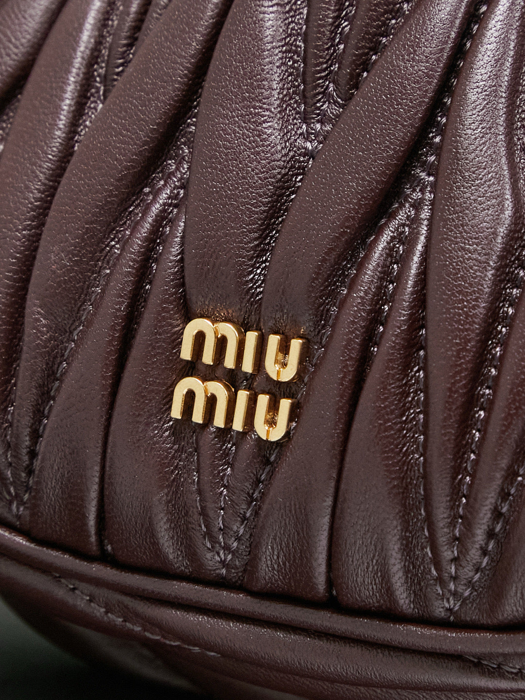 Miu Miu Nappa Handbag
