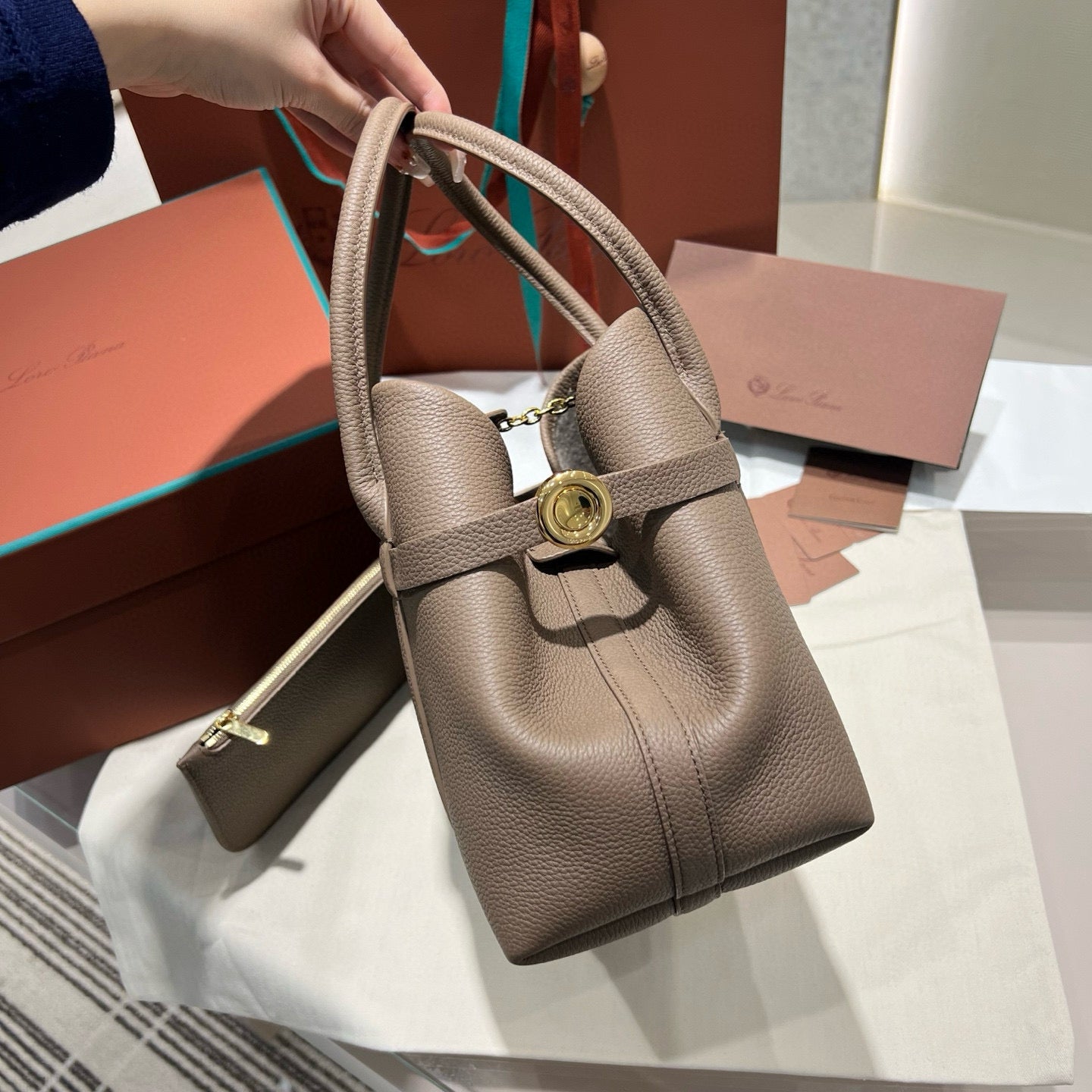 Loro Piana Ghiera Handbag Mini