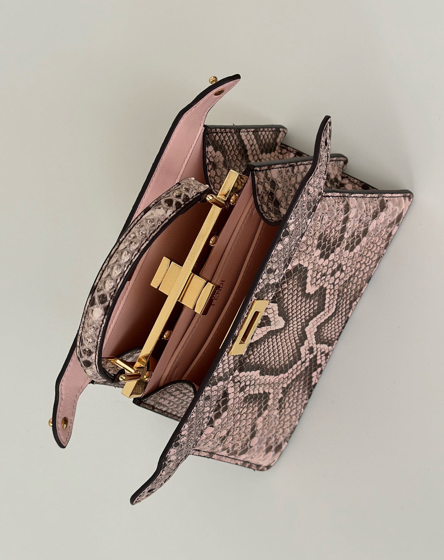 Fendi Peekaboo Bag (Python leather)