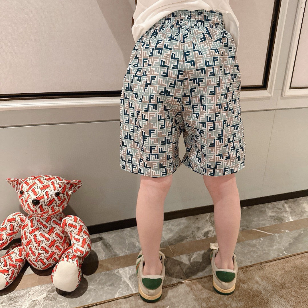 Fendi T-Shirt/Short Pant Set