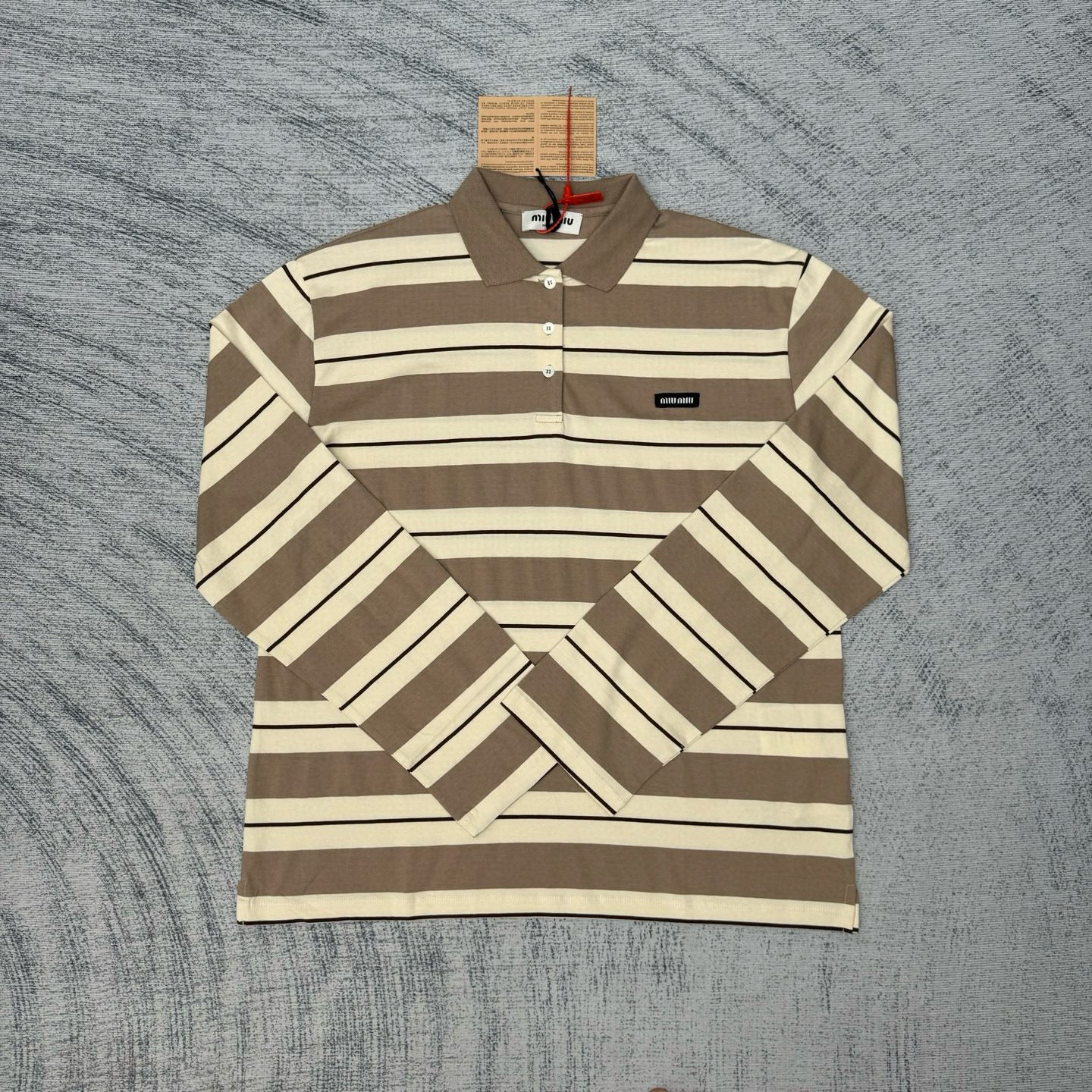 Miu Miu Long Sleeve Polo