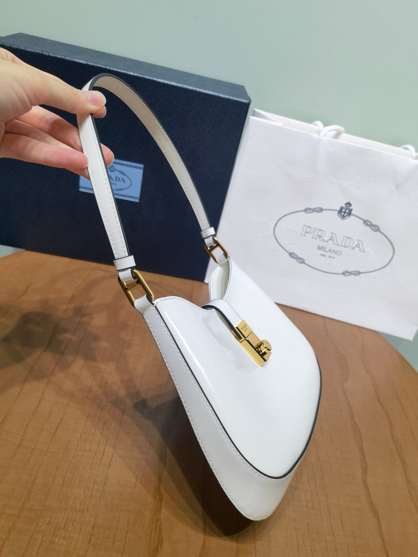 Prada Cleo Shoulder Bag