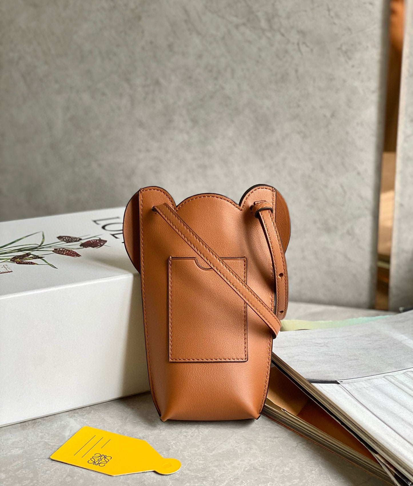 Loewe Elephant Phone Bag(8x4x19cm)