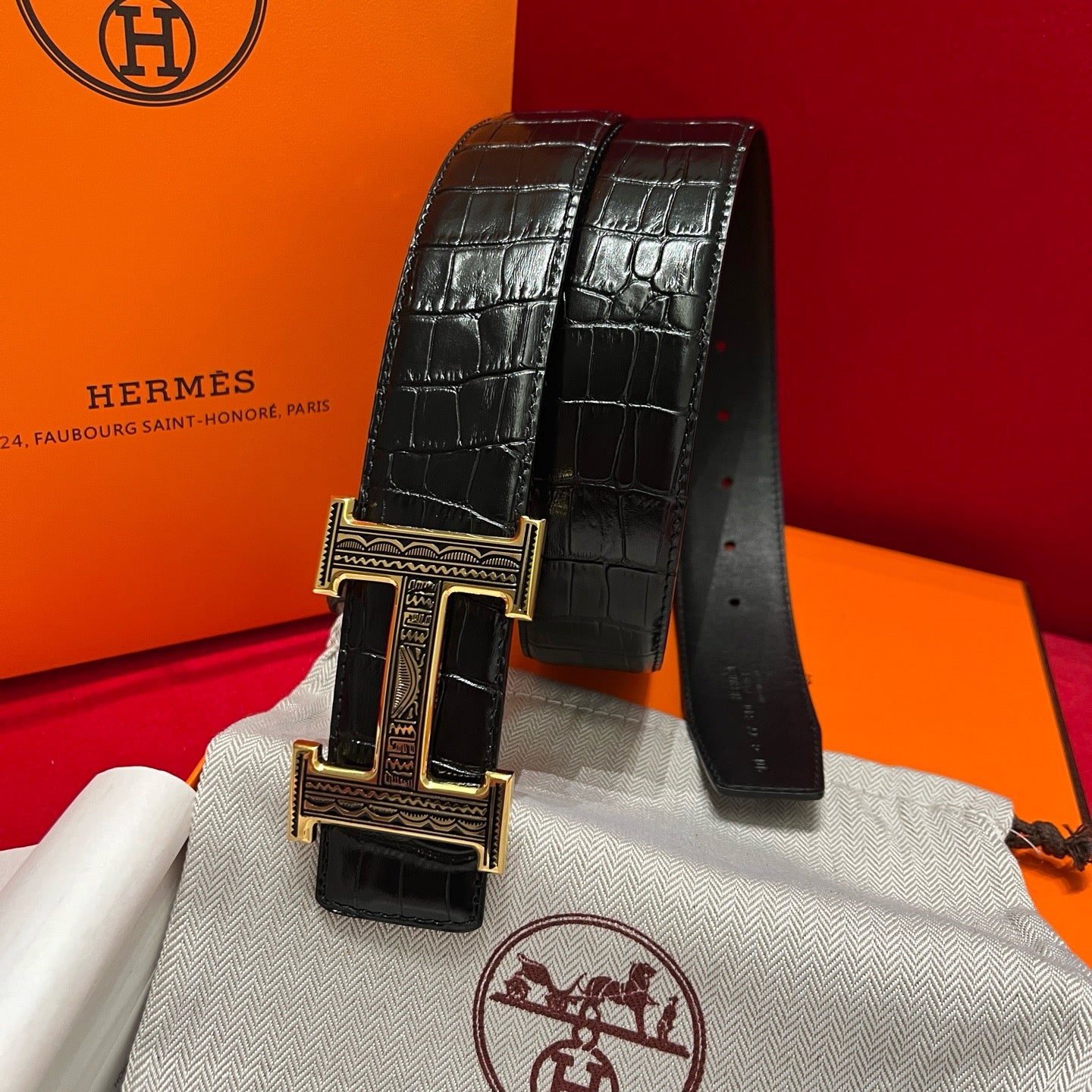 Hermes Belt