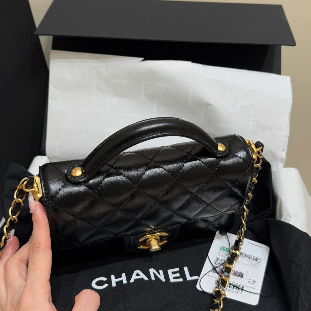 Chanel 25P Kelly (11.5x22x6cm)