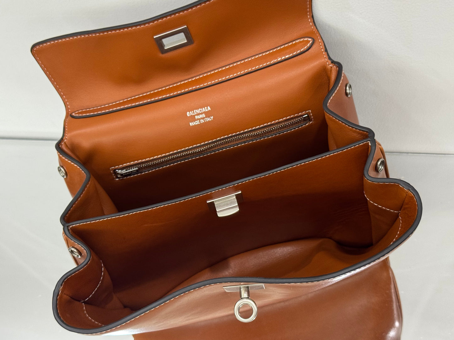 BLCG Rodeo Mini Leather Tote Handbag 29x20x10cm