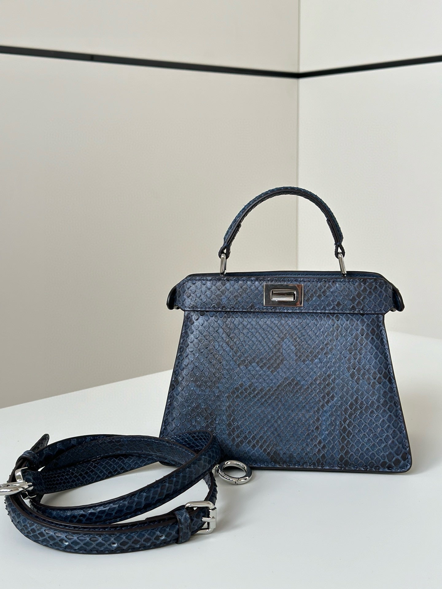 Fendi Peekaboo Bag (Python leather)