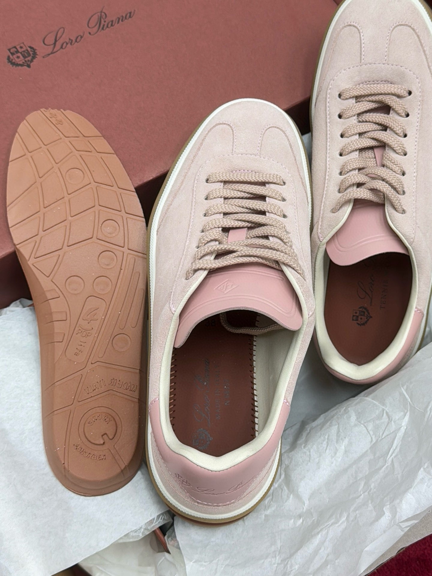 Loro Piana Tennis Walk Sneakers