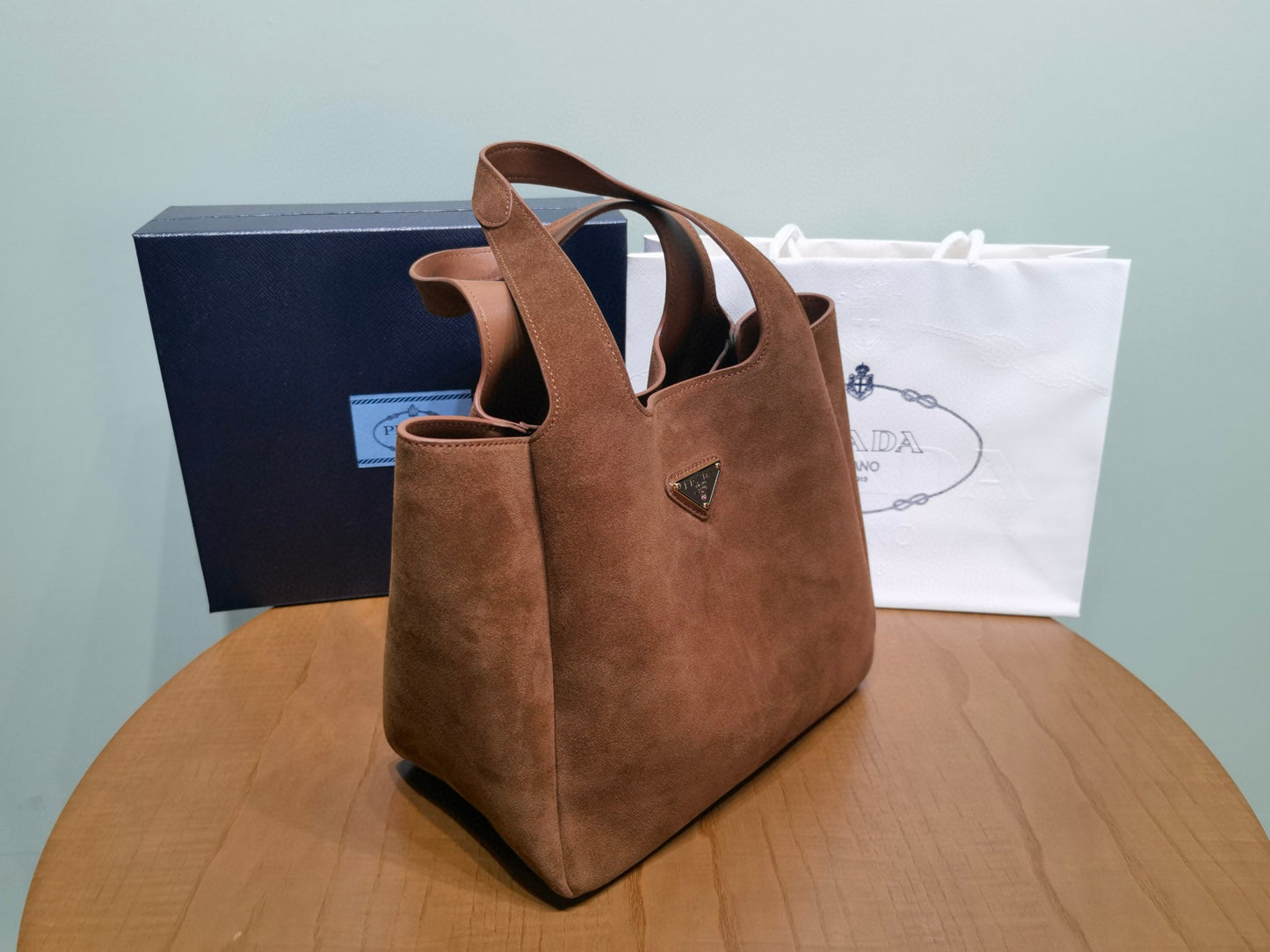 Prada Tote Basket Bag