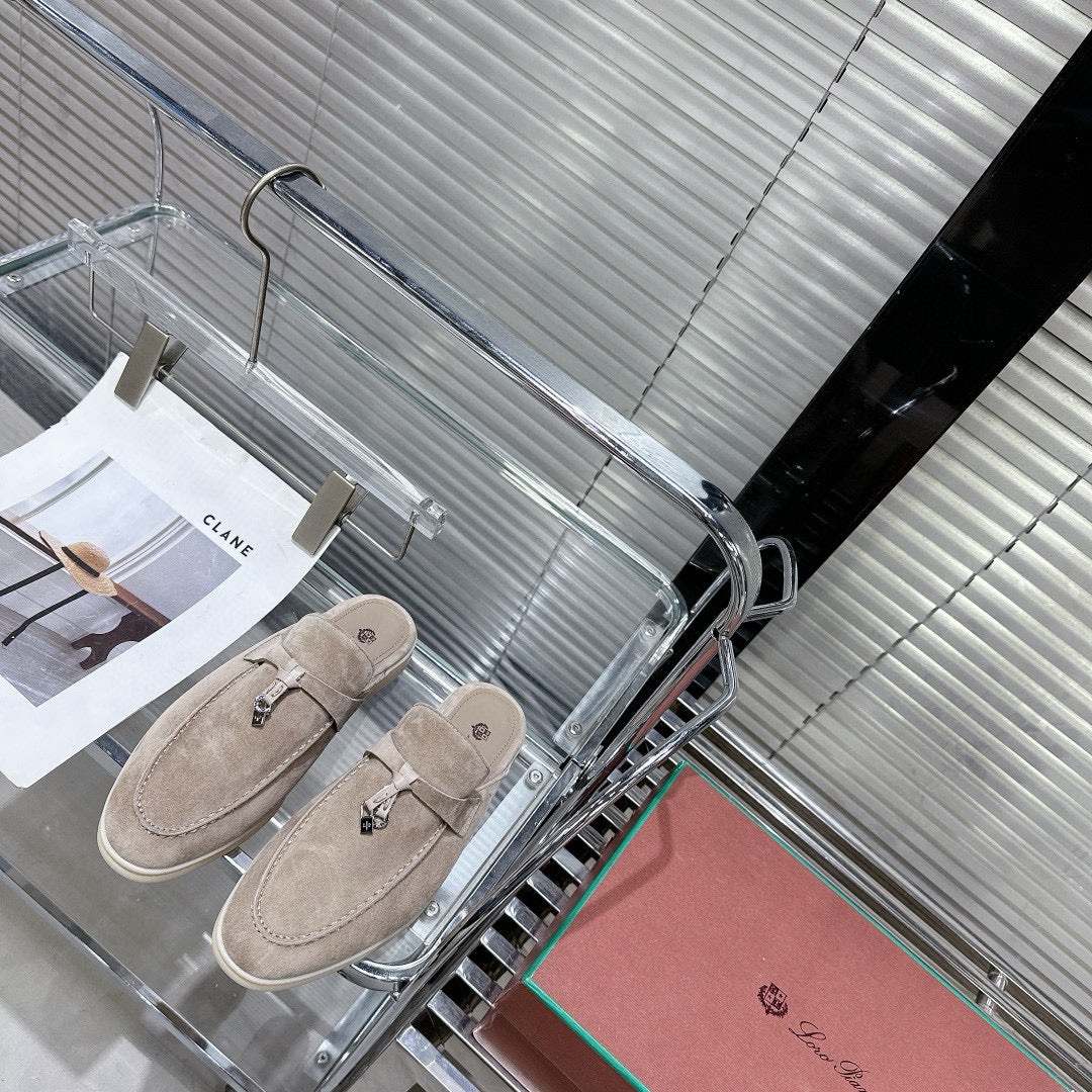 Loro Piana Sabot Loafers