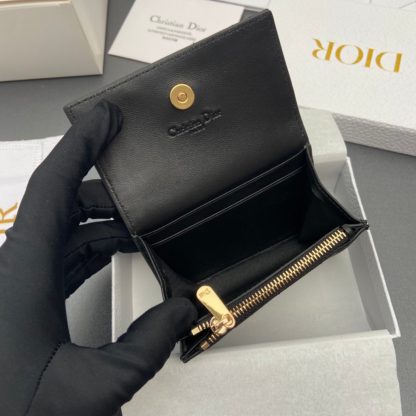 Dior Jolie Glycine Wallet