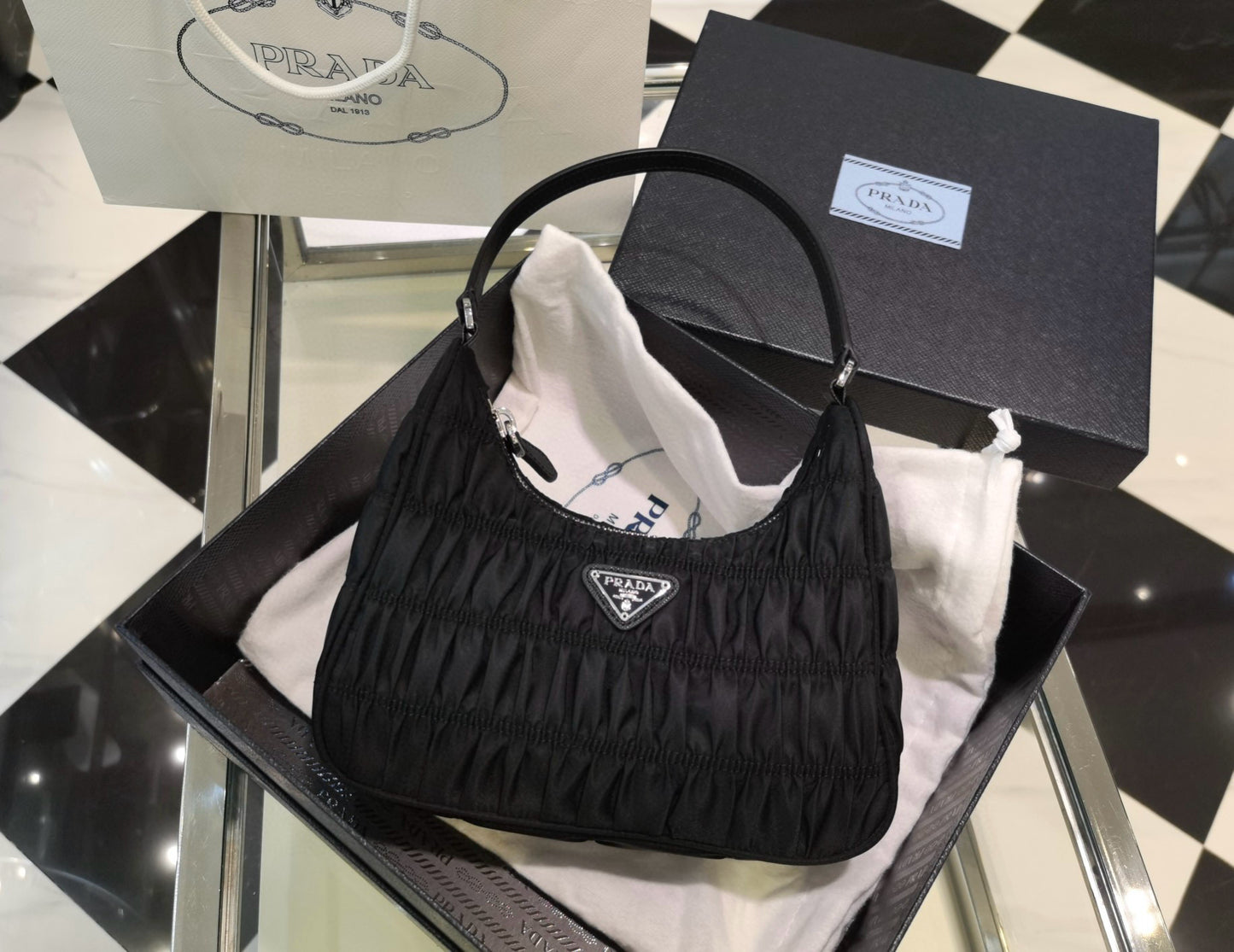 PD Saffiano Hobo Bag