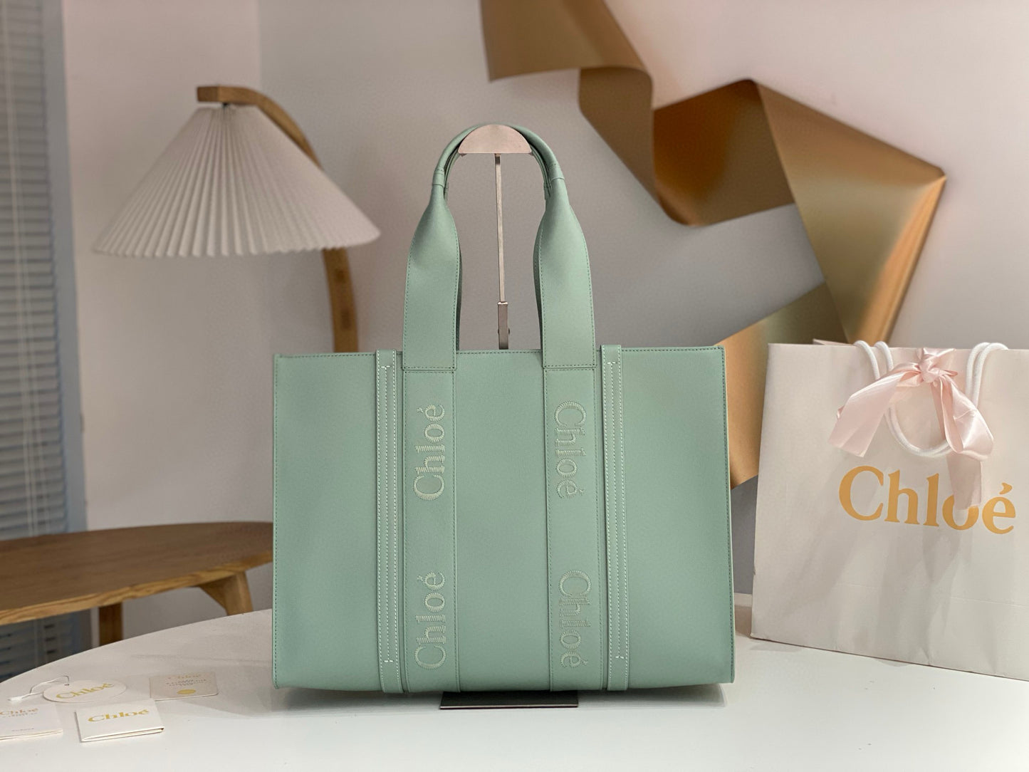 Chloe Woody Tote Bag