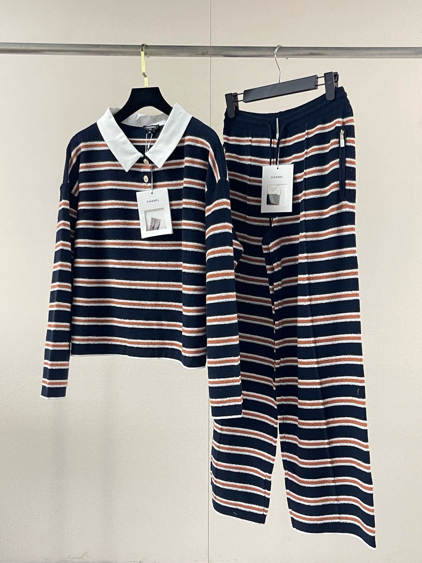Chanel Sweater With Trousers Set