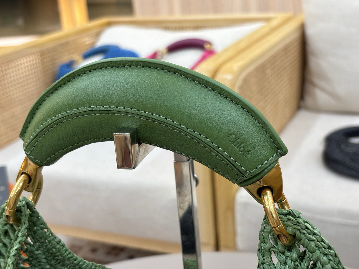 Chloe Summer Banana Hobo Bag