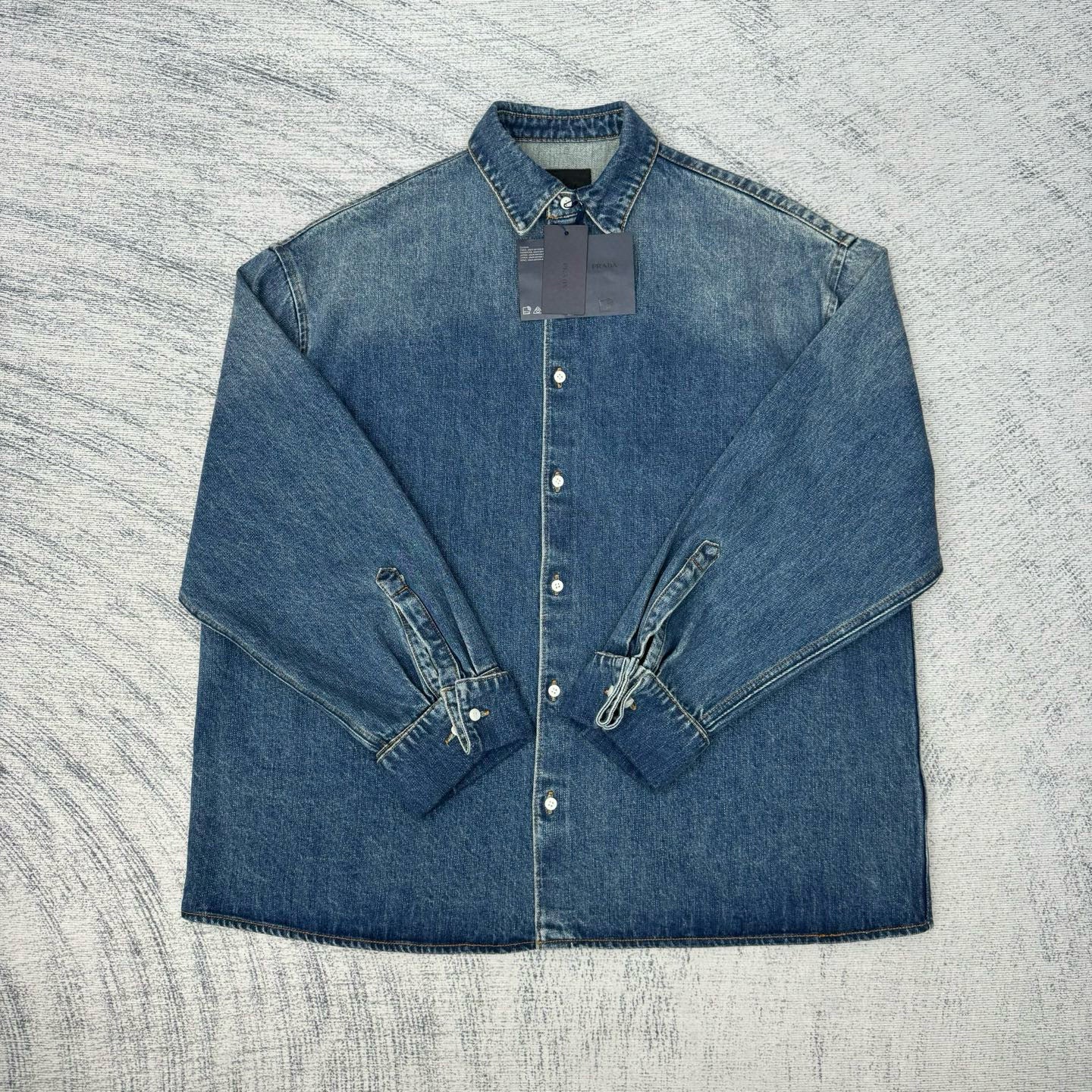 Prada Denim Blouson Jacket