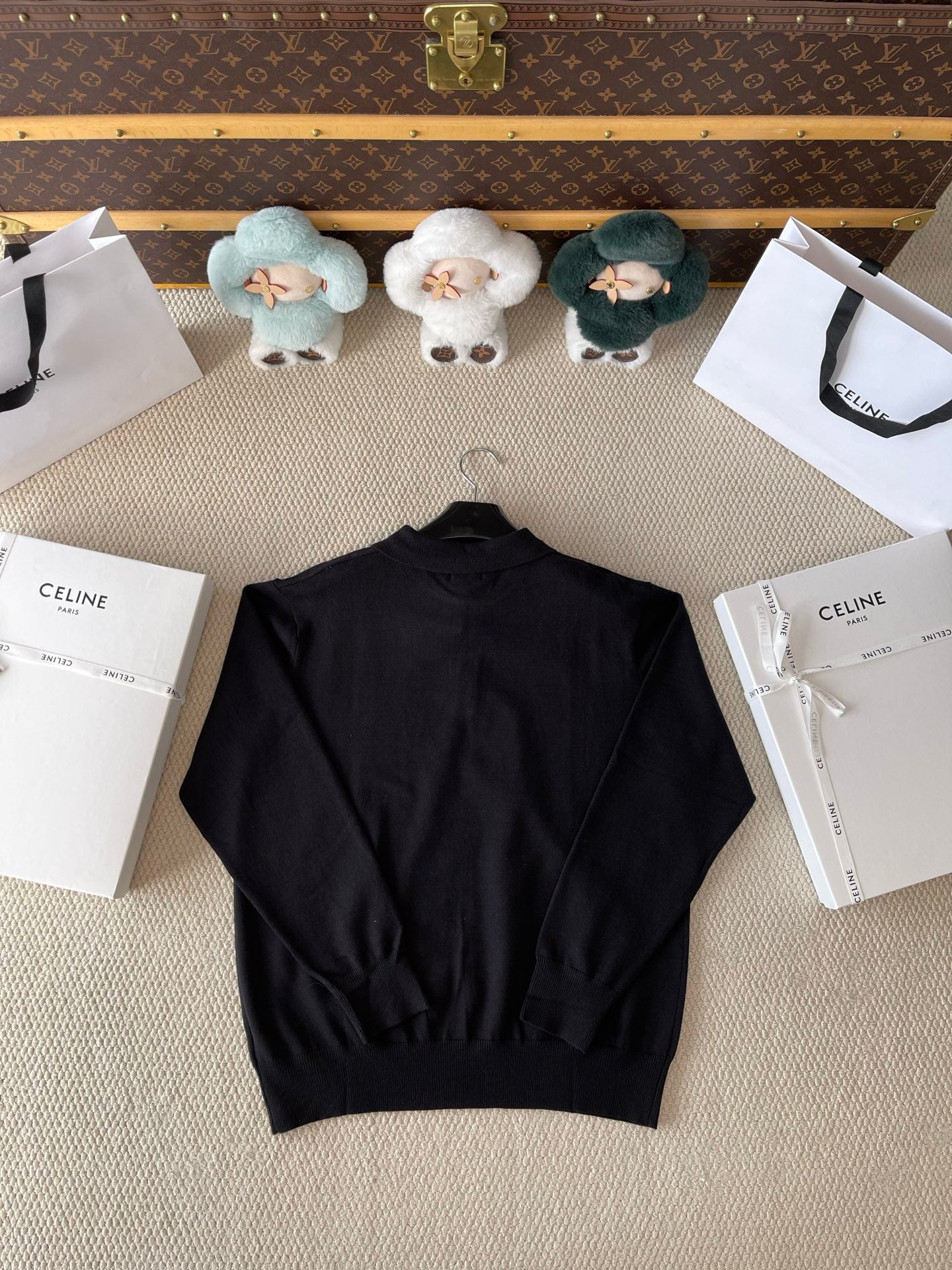 Celine Long Sleeve Polo
