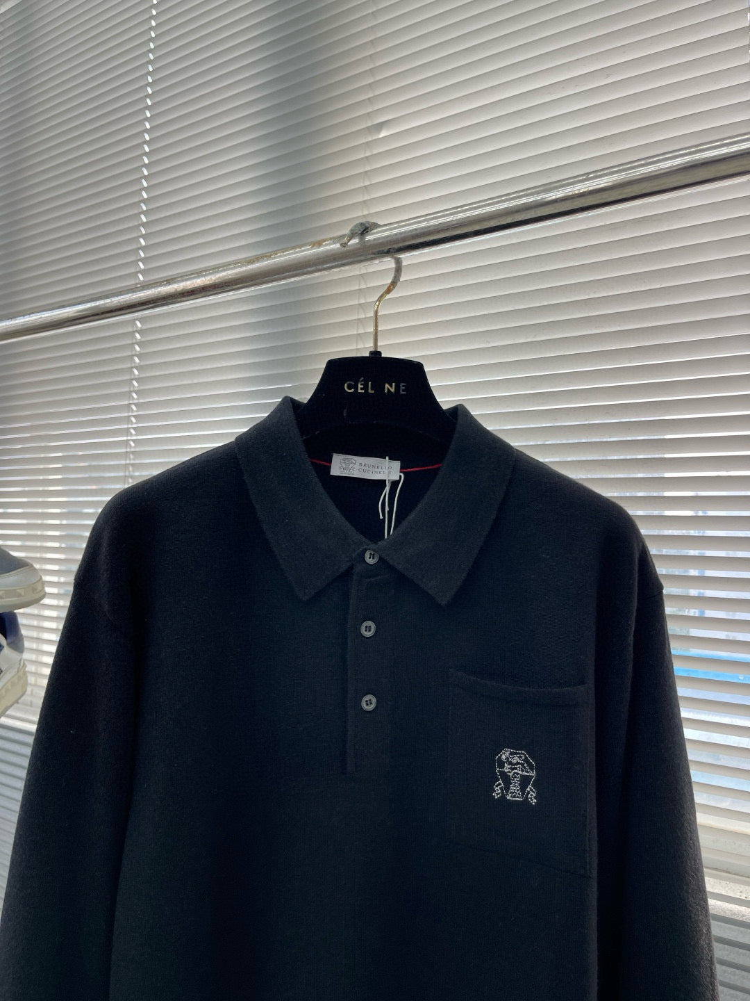 Brunello Cucinelli Long Sleeve Polo