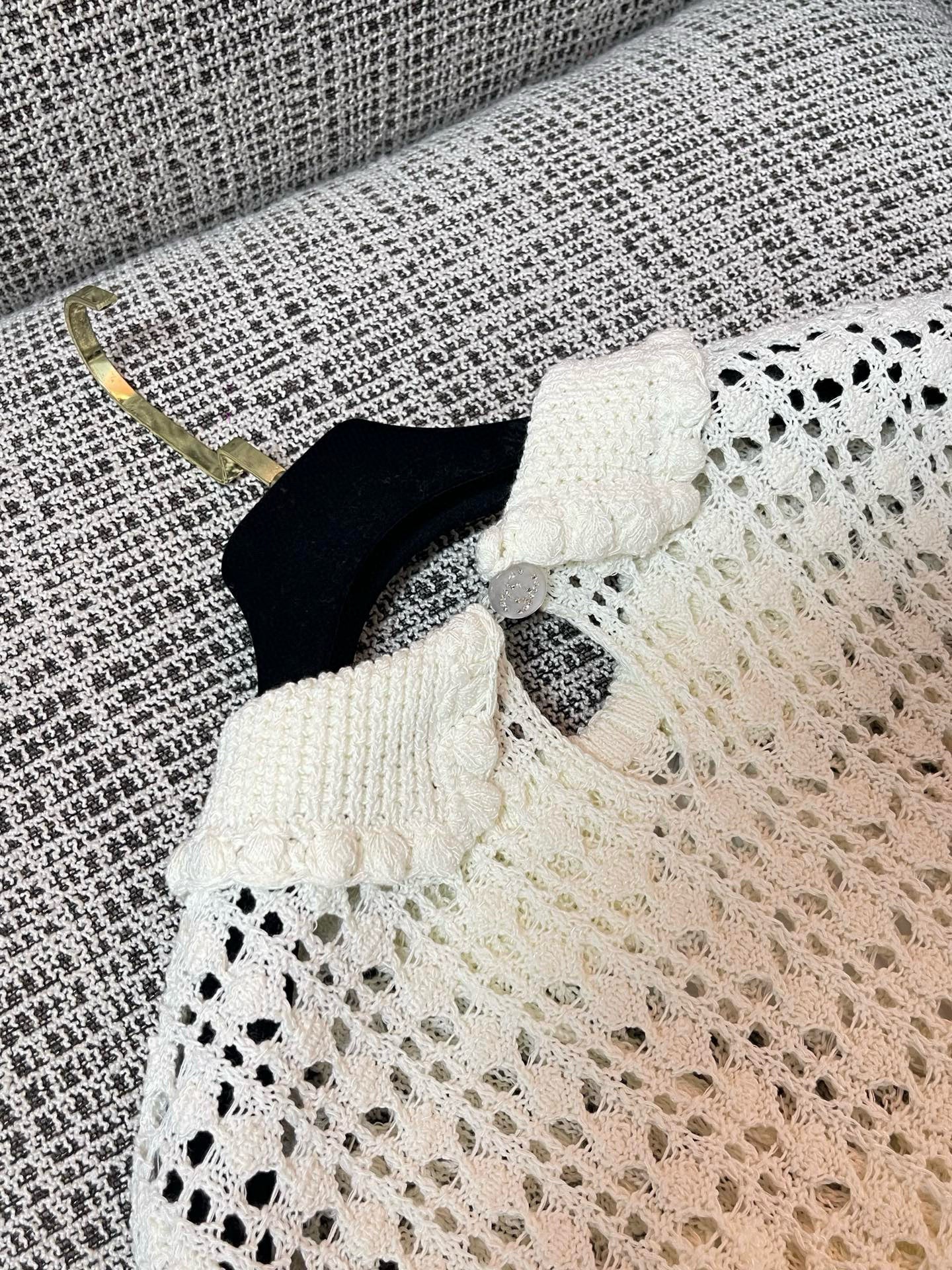 Chanel Crochet Knit Jacket