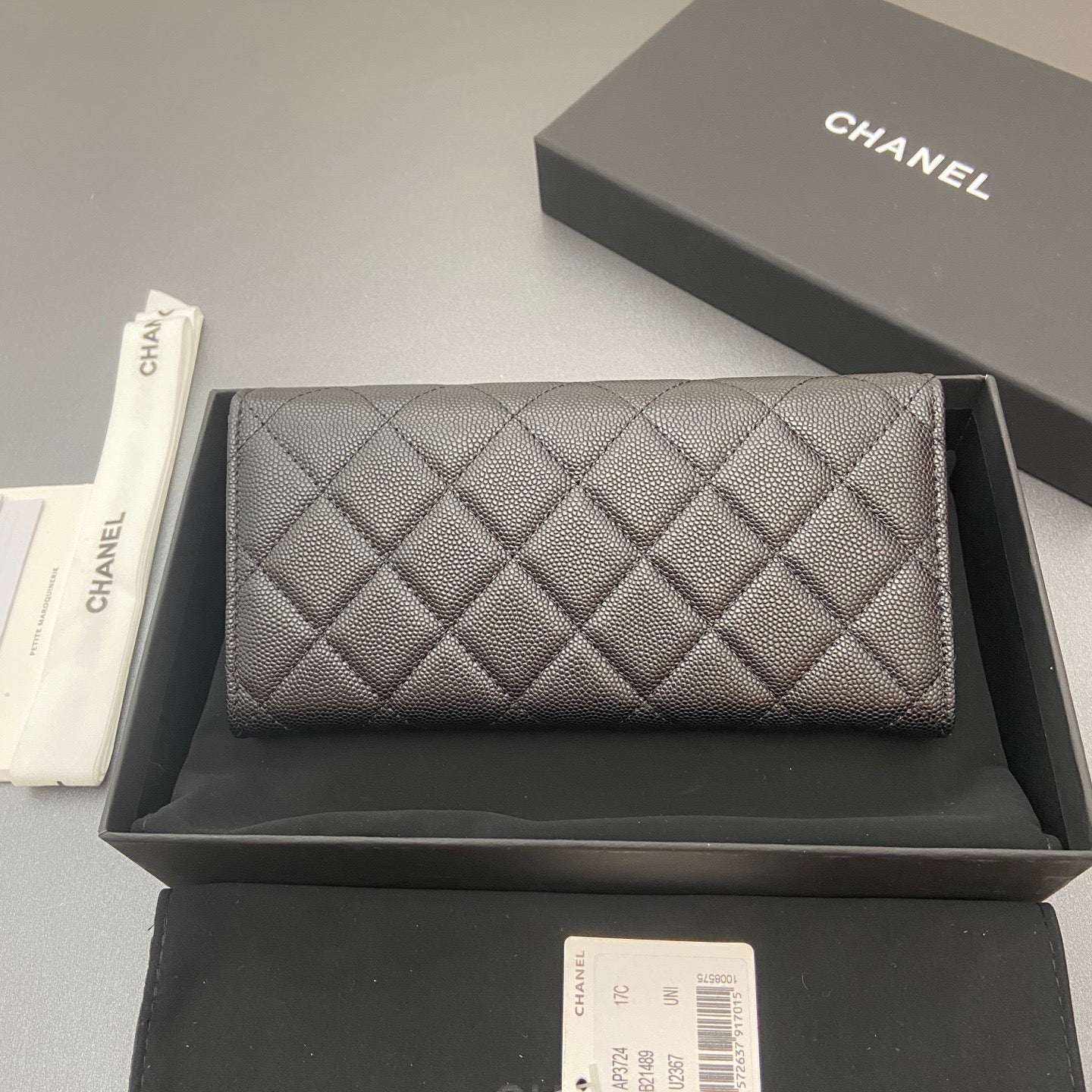 Chanel Long Flap Wallet