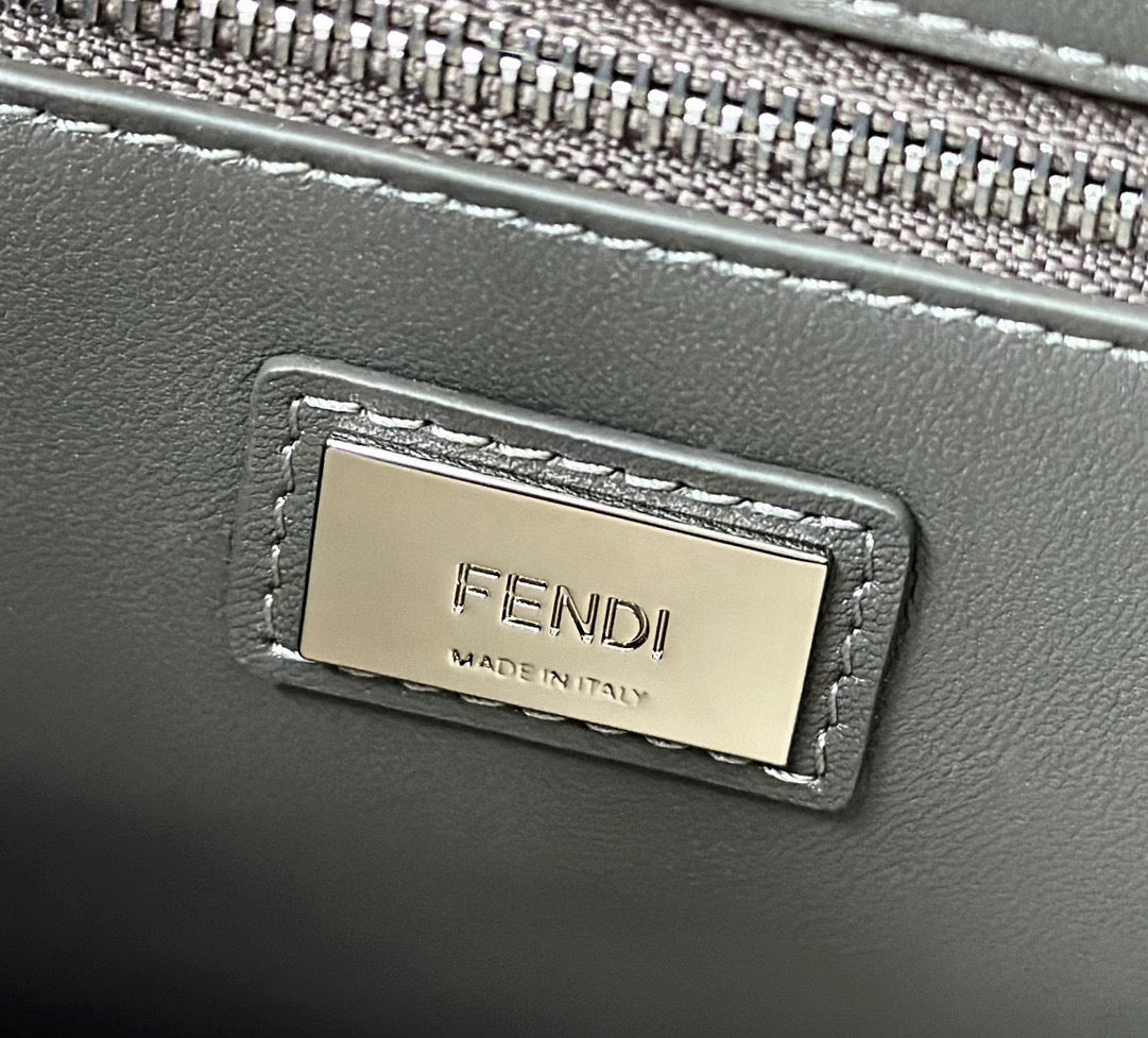 Fendi Peekaboo ISeeU Petite Precious Skin Bag