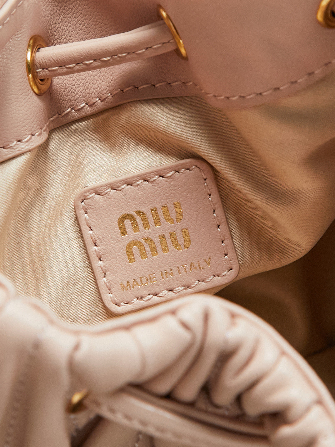 Miu Miu Nappa Handbag