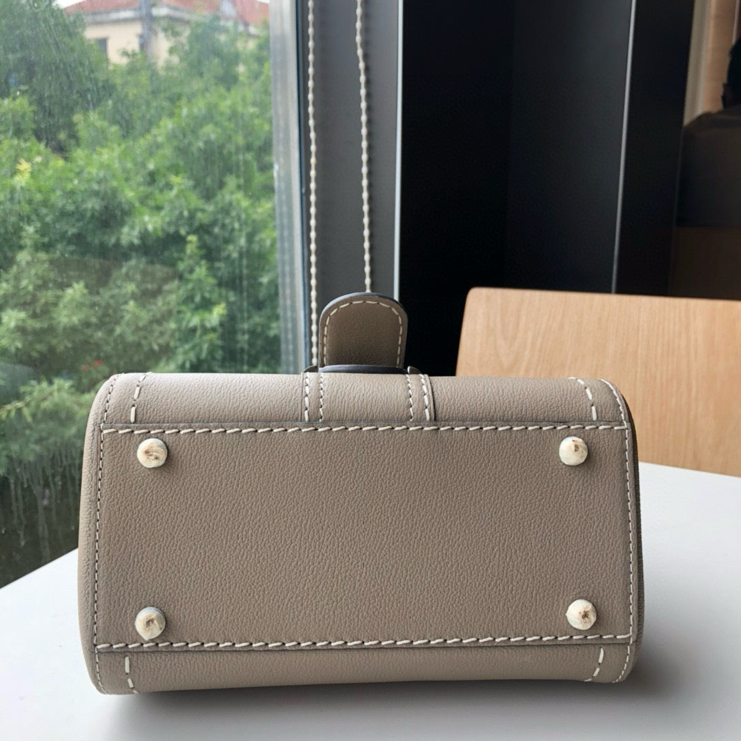 Delvaux Brillant Mini Surpique Handbag