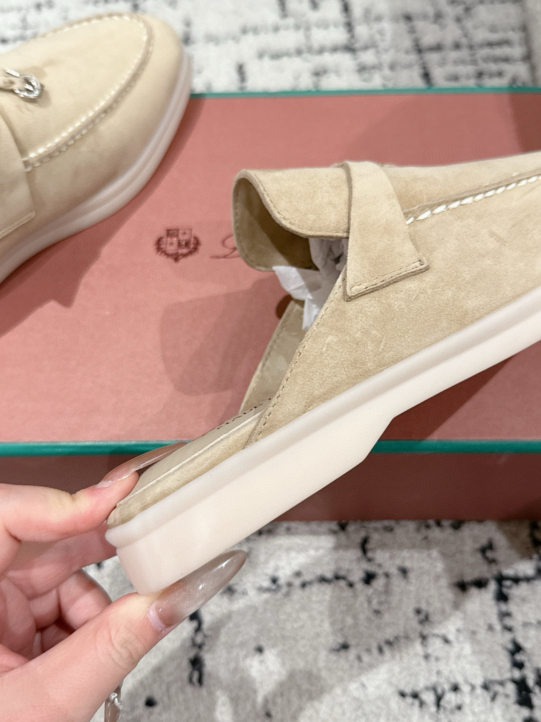 Loro Piana Sabot Loafers