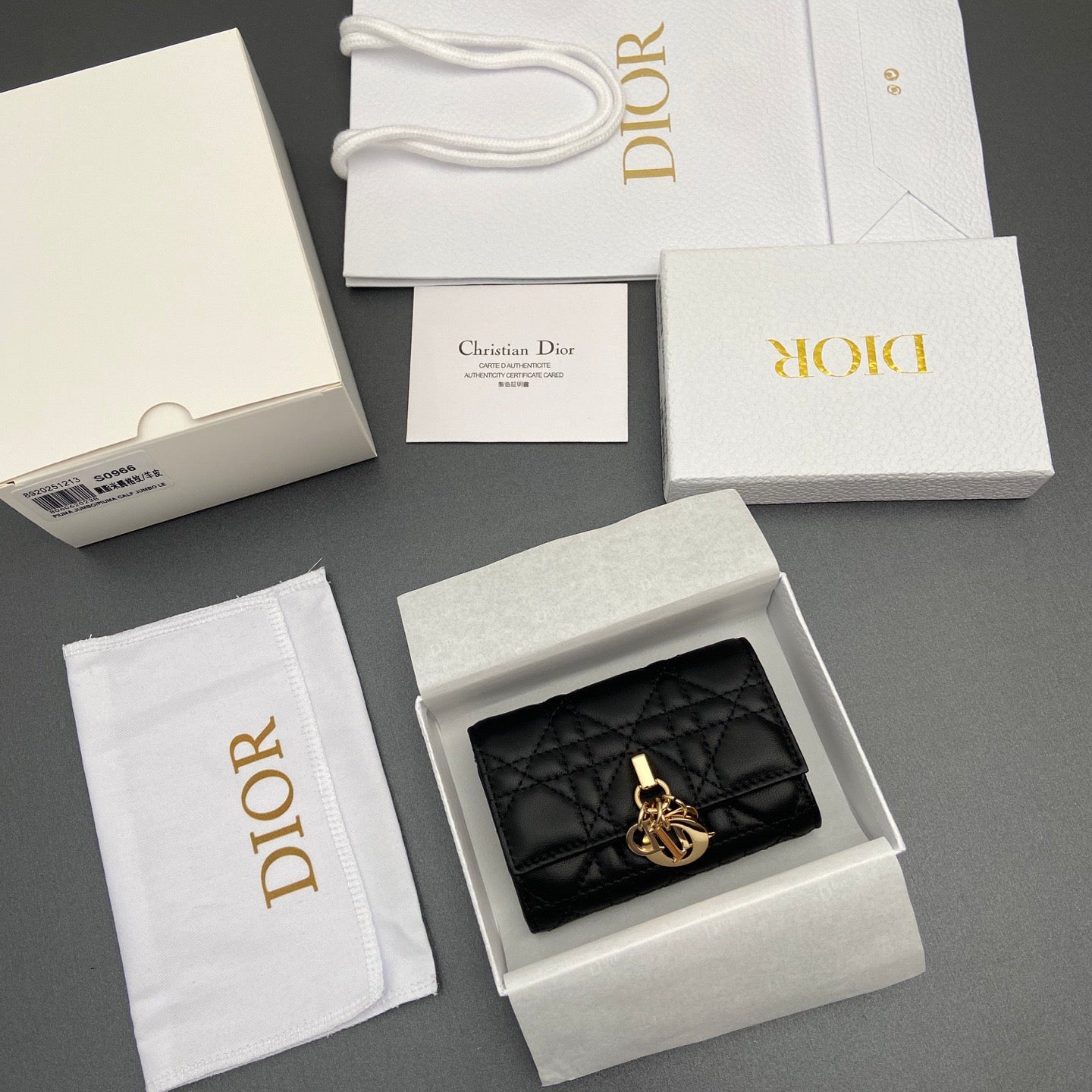 Dior Jolie Glycine Wallet