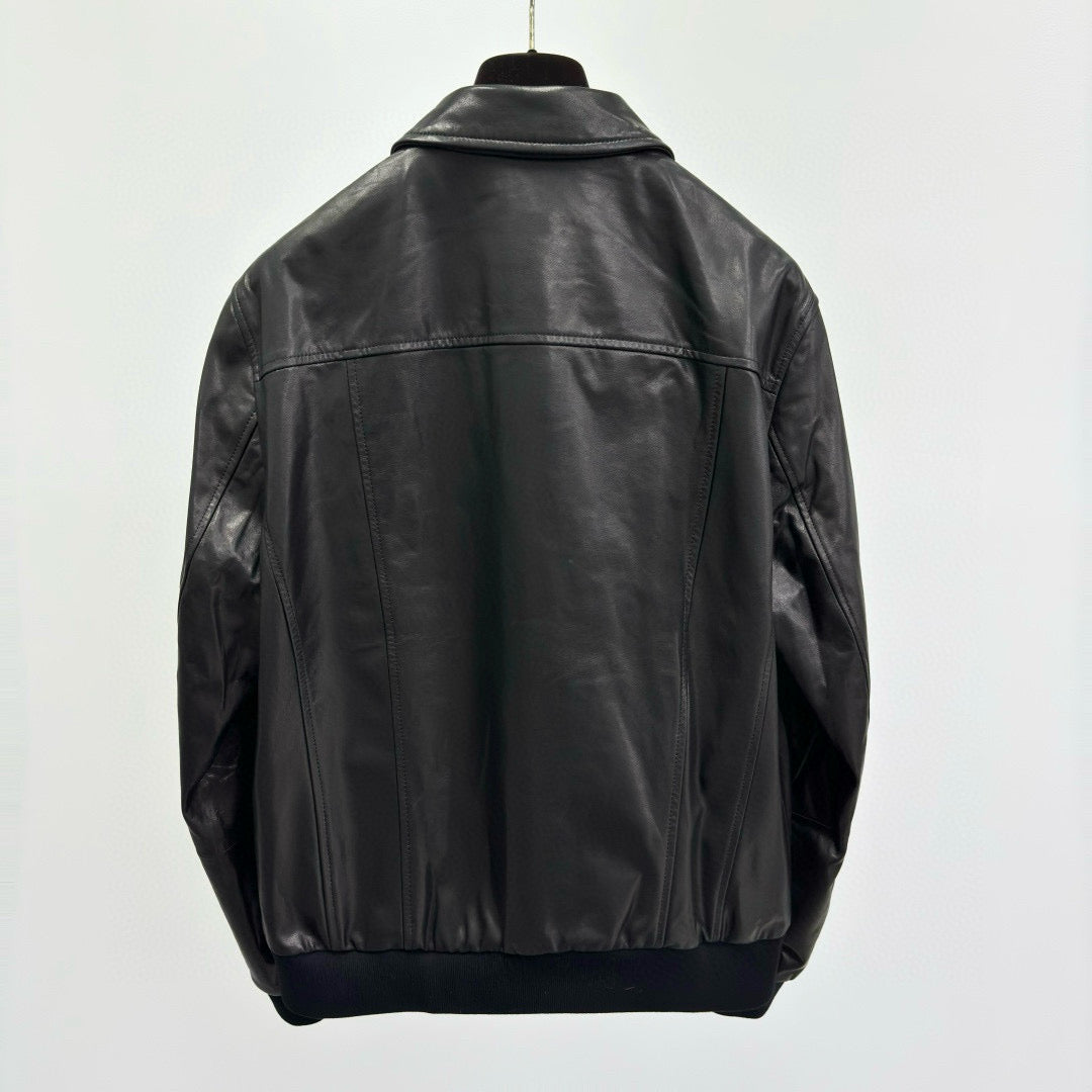 Brunello Cucinelli Leather Jacket