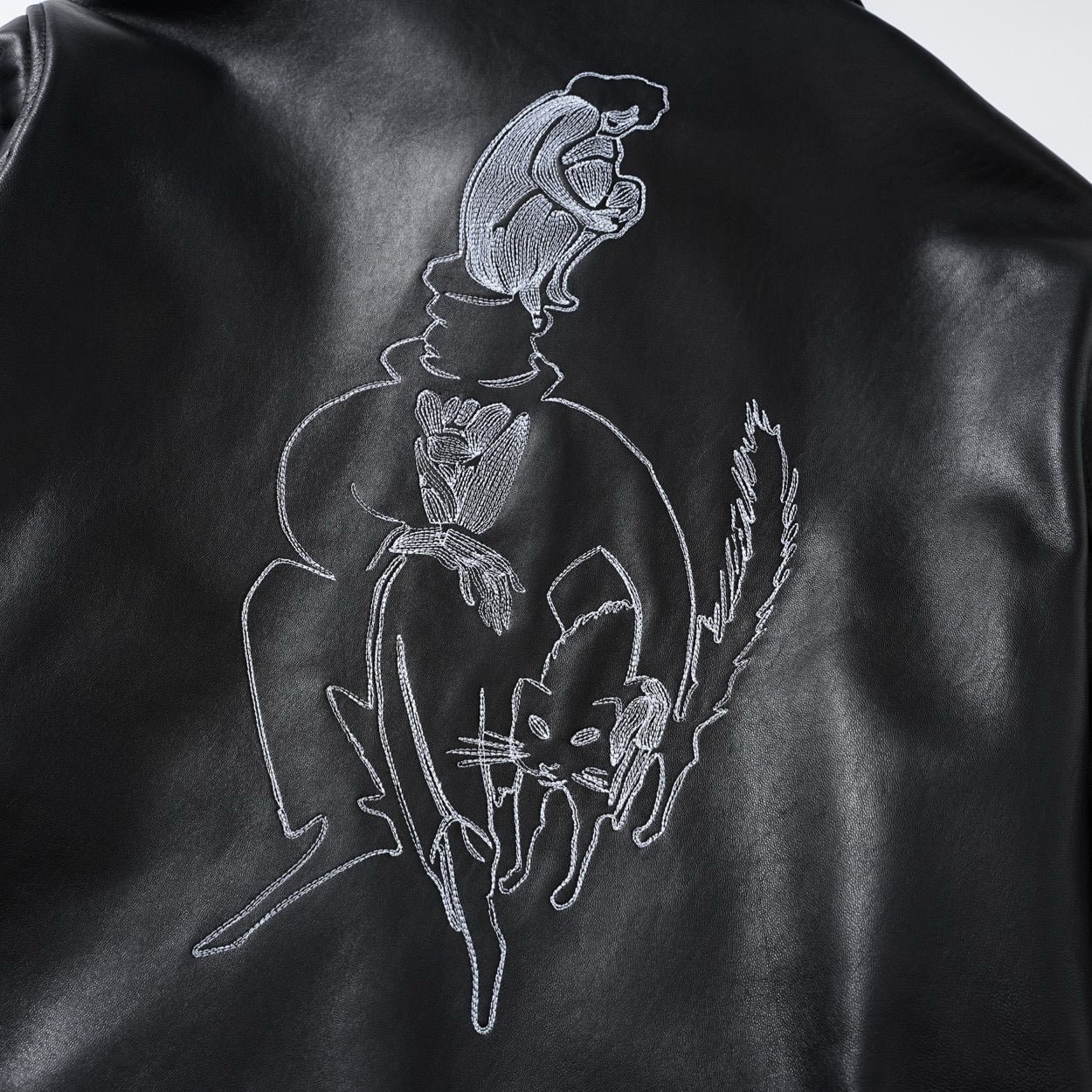 Enfants Riches Déprimés Zip-Up Leather Jacket