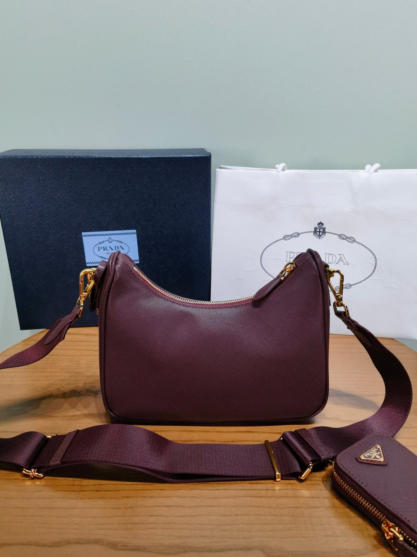 Prada 3 in 1 Cross Body Bag