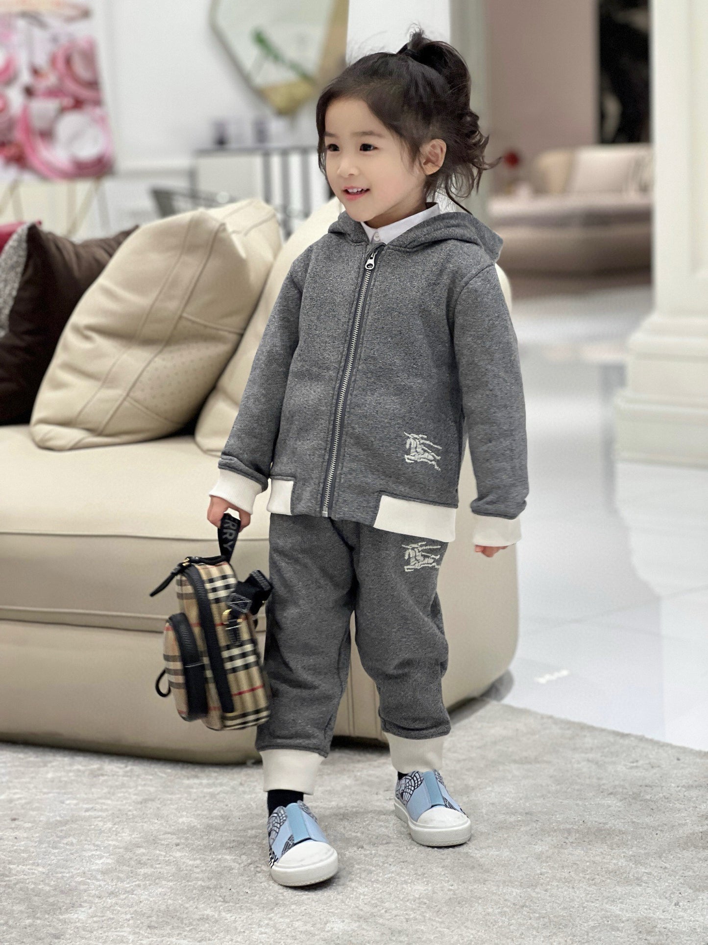 Burberry Jacket/Long Pant Set