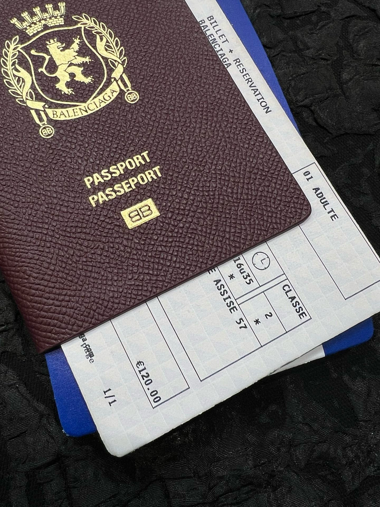 Balenciaga Passport Wallet