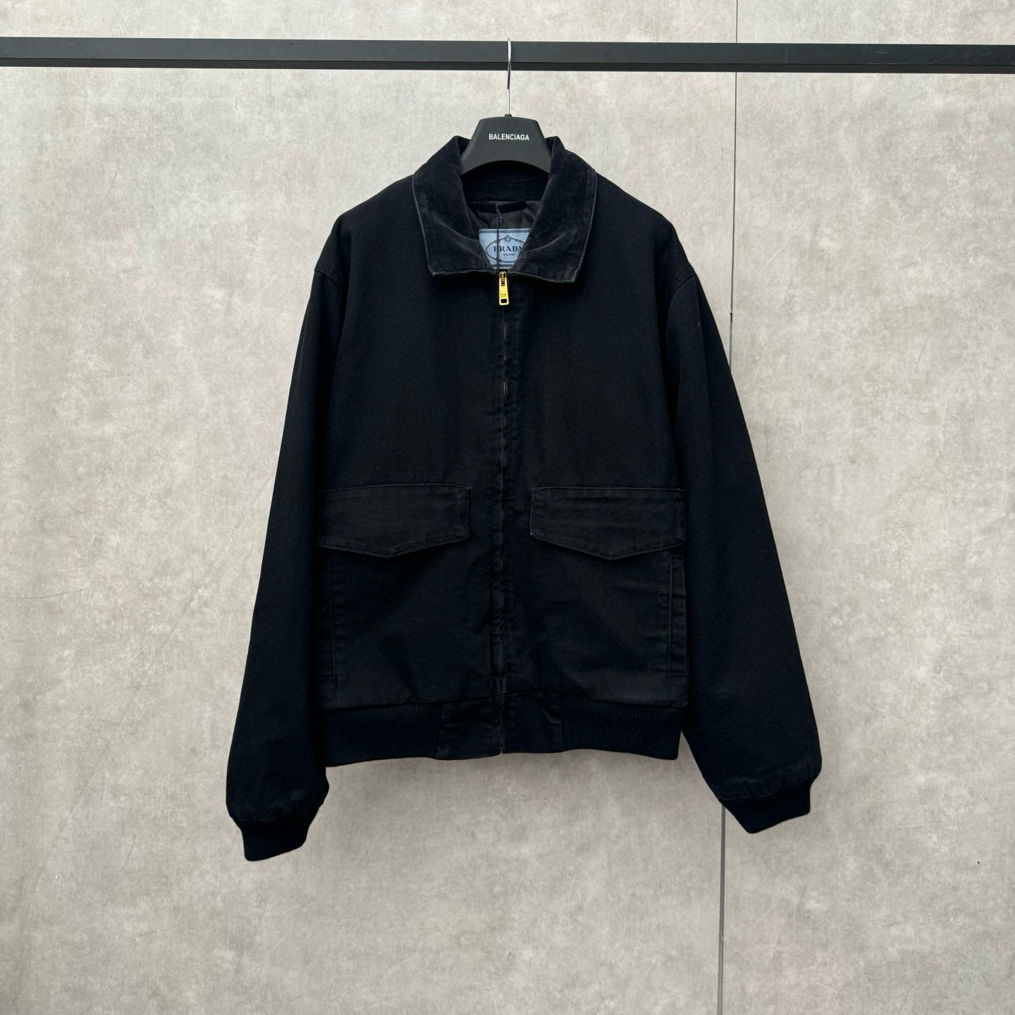 Prada Denim Bomber Jacket