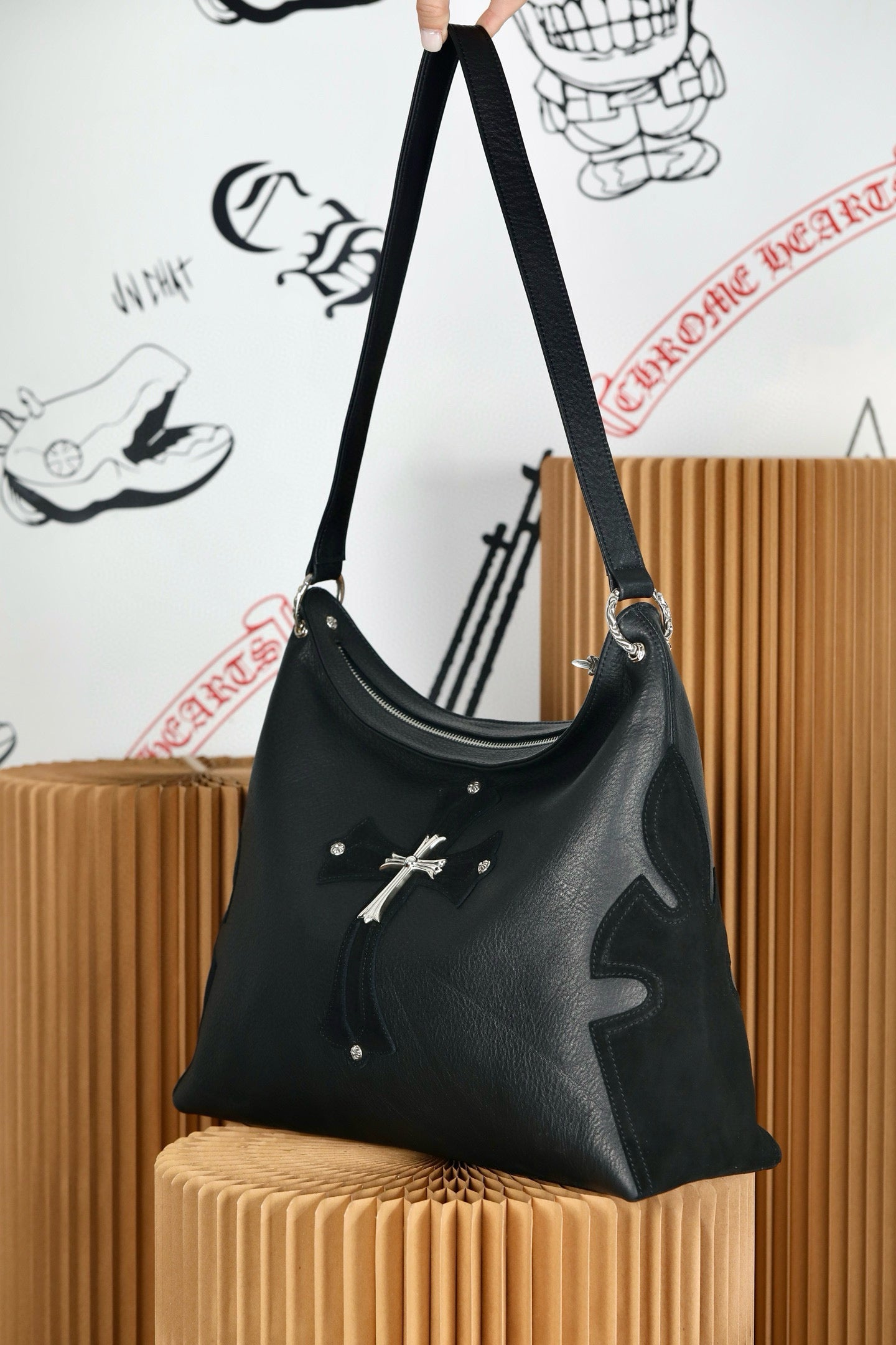 Chrome Hearts Hobo Bag