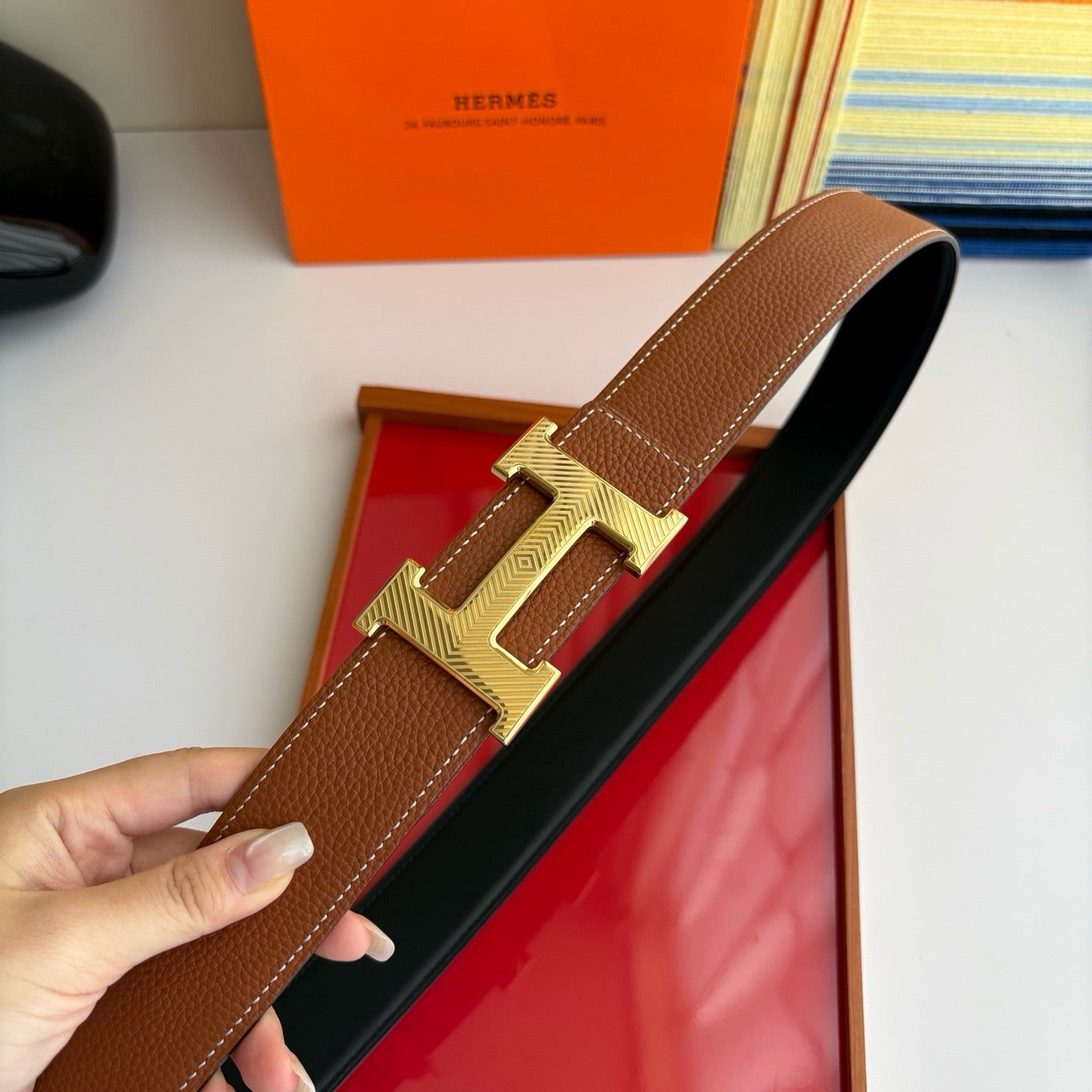 Hermes Belt