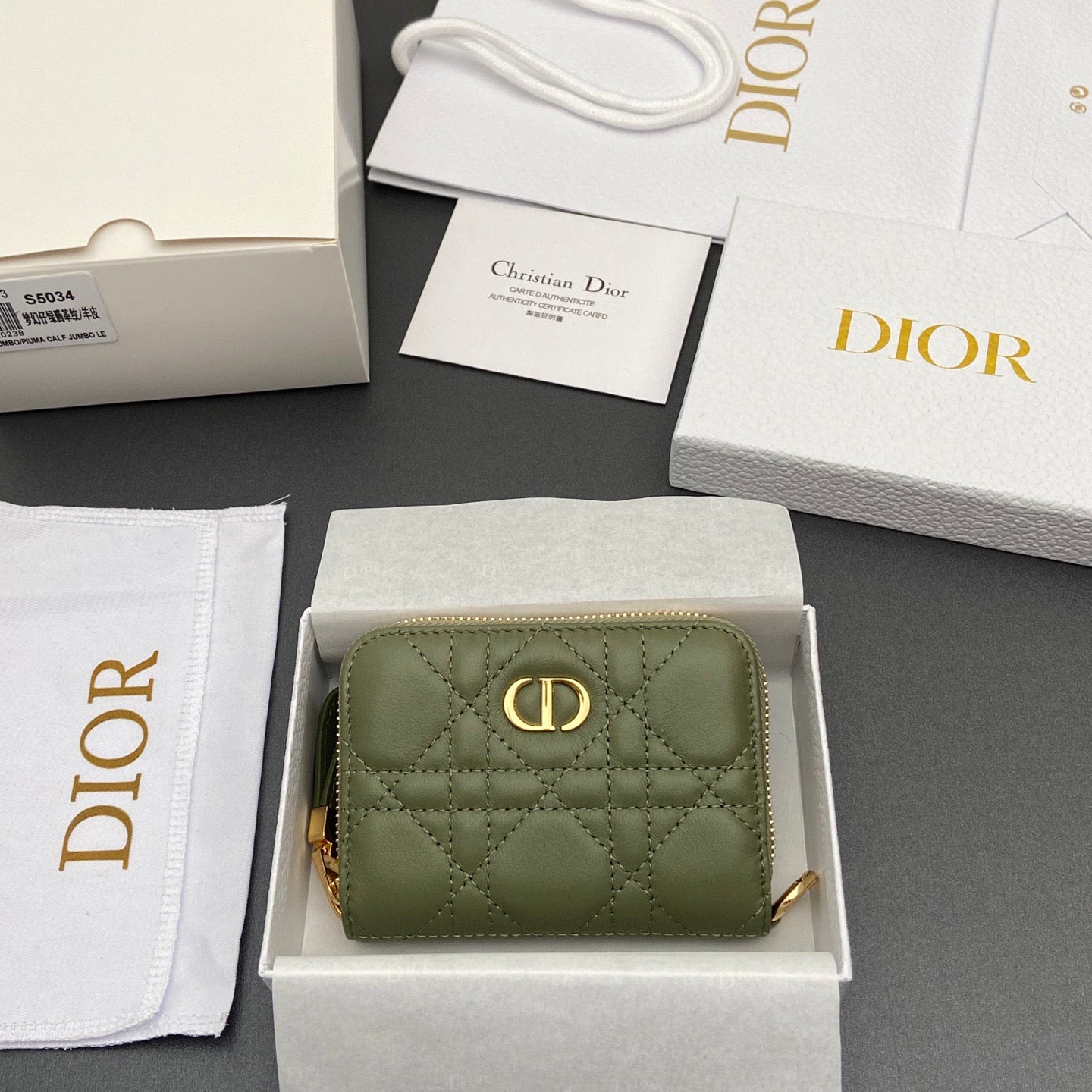Dior Jolie Glycine Wallet