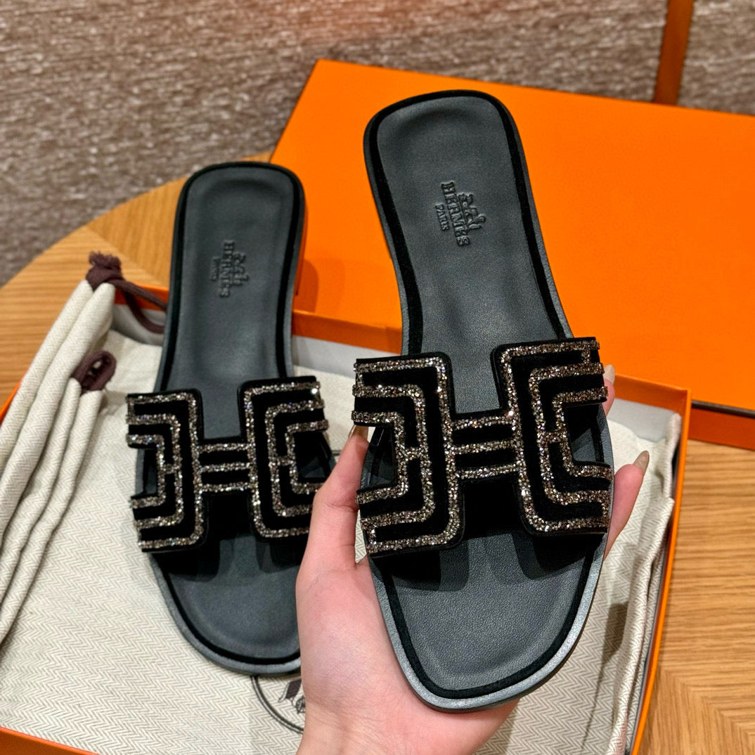 Hermes Slippers