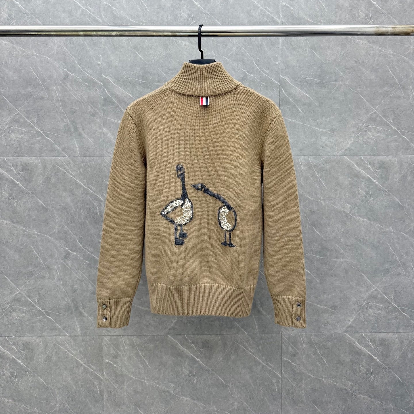 Thom Browne Half Zip Sweater
