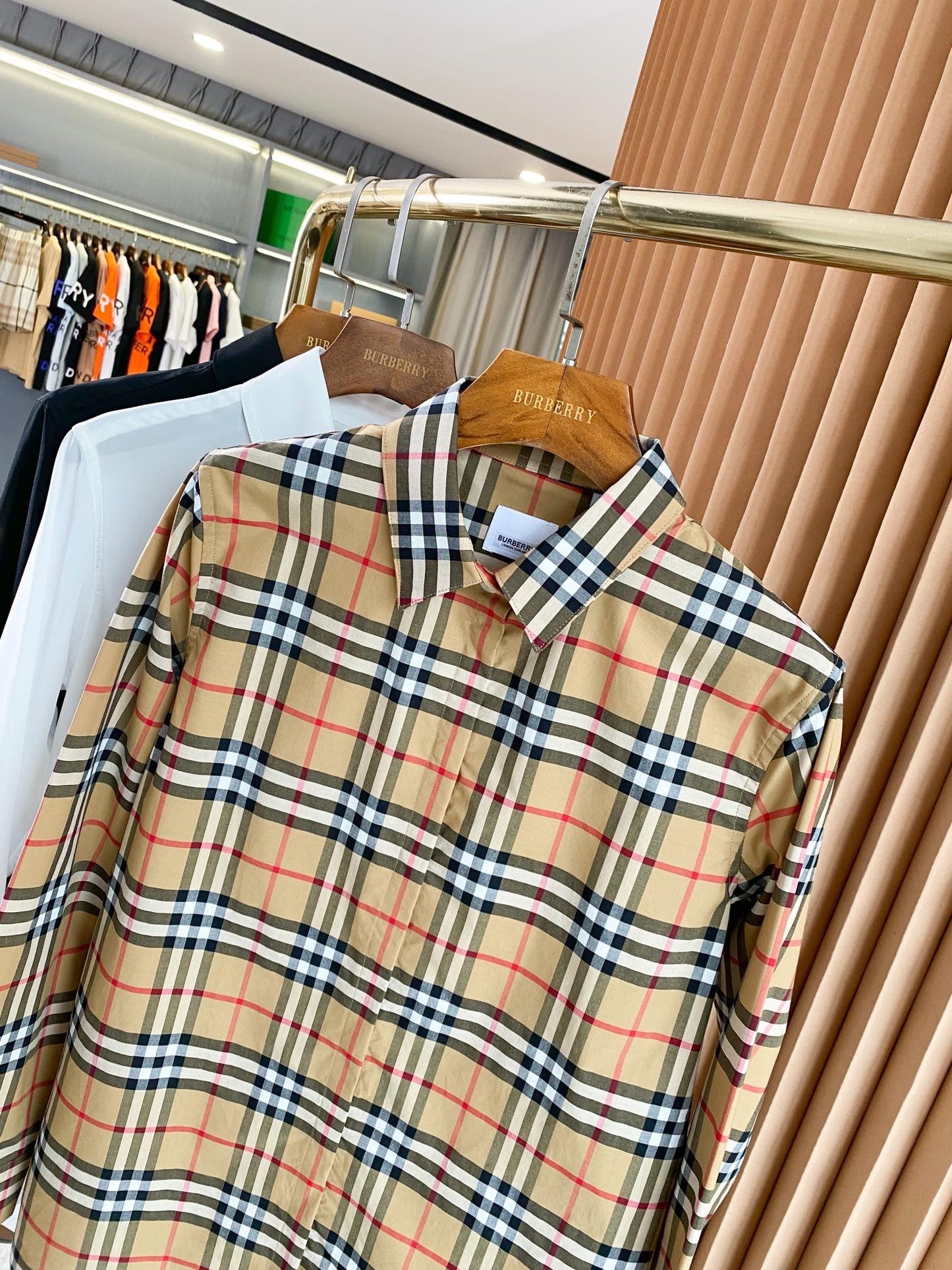 Camisa de manga larga de Burberry
