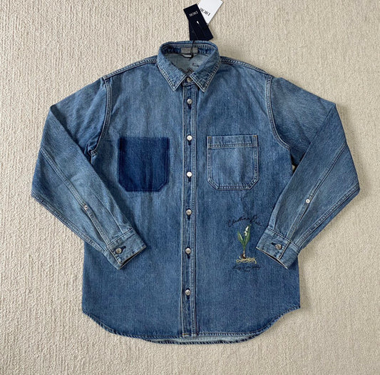 Dior Long Denim Shirt