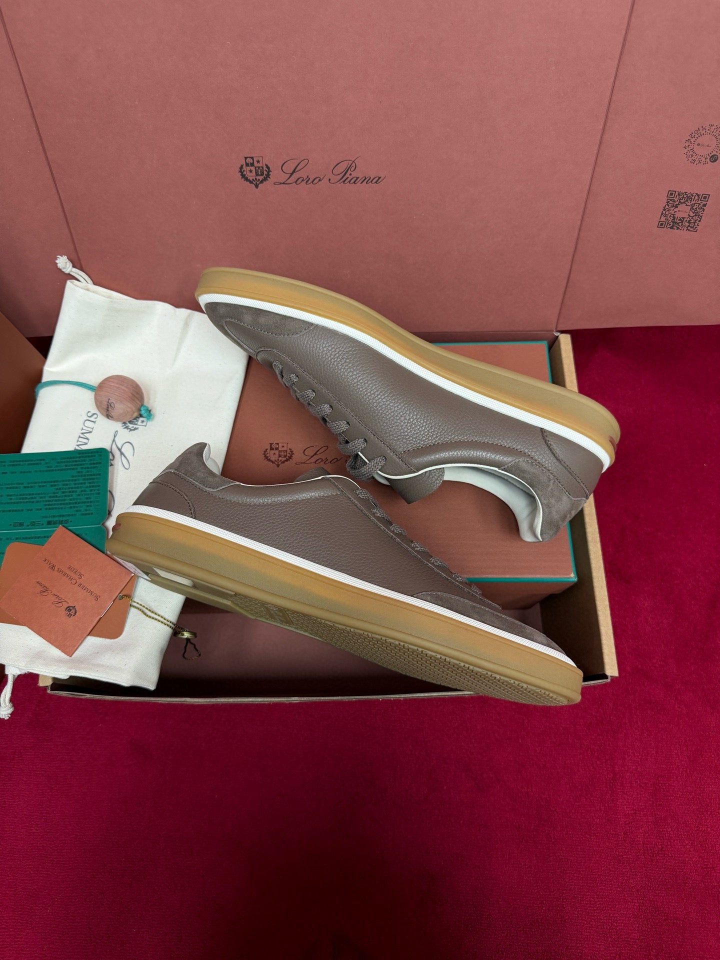 Loro Piana Tennis Walk Sneakers